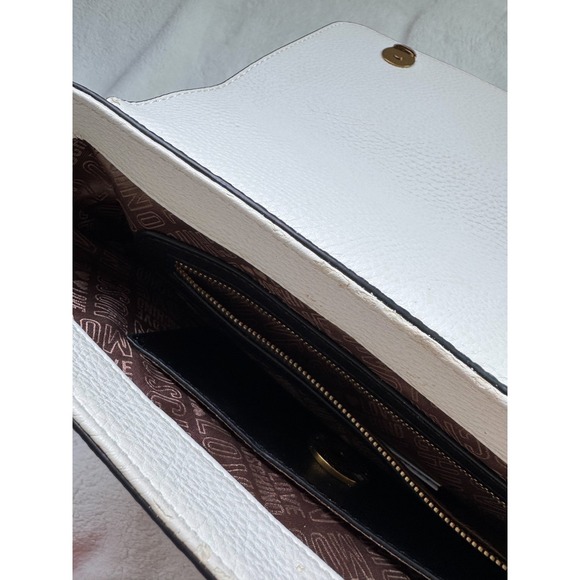 Love Moschino Leather Crossbody Bag in White - Picture 4 of 9